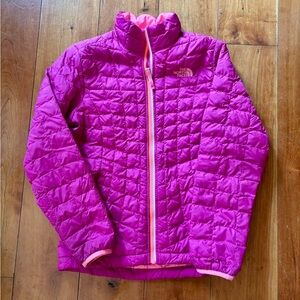 The North Face Pink Quilted Jacket